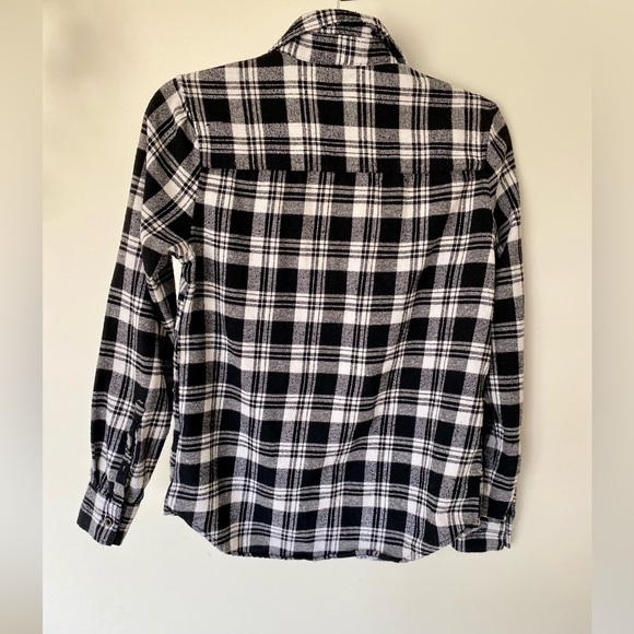Jachs Black and White Plaid Button Down Shirt - Picture 4 of 7